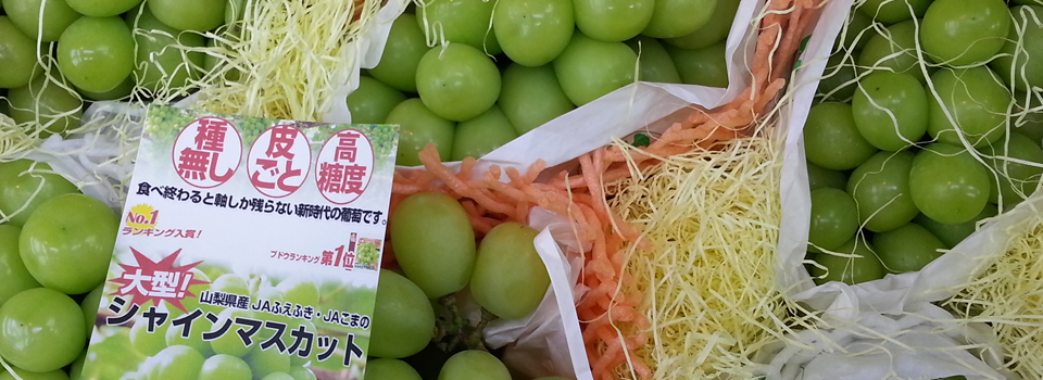 美味しい野菜を美味しい季節に！旬彩館ダイウメ